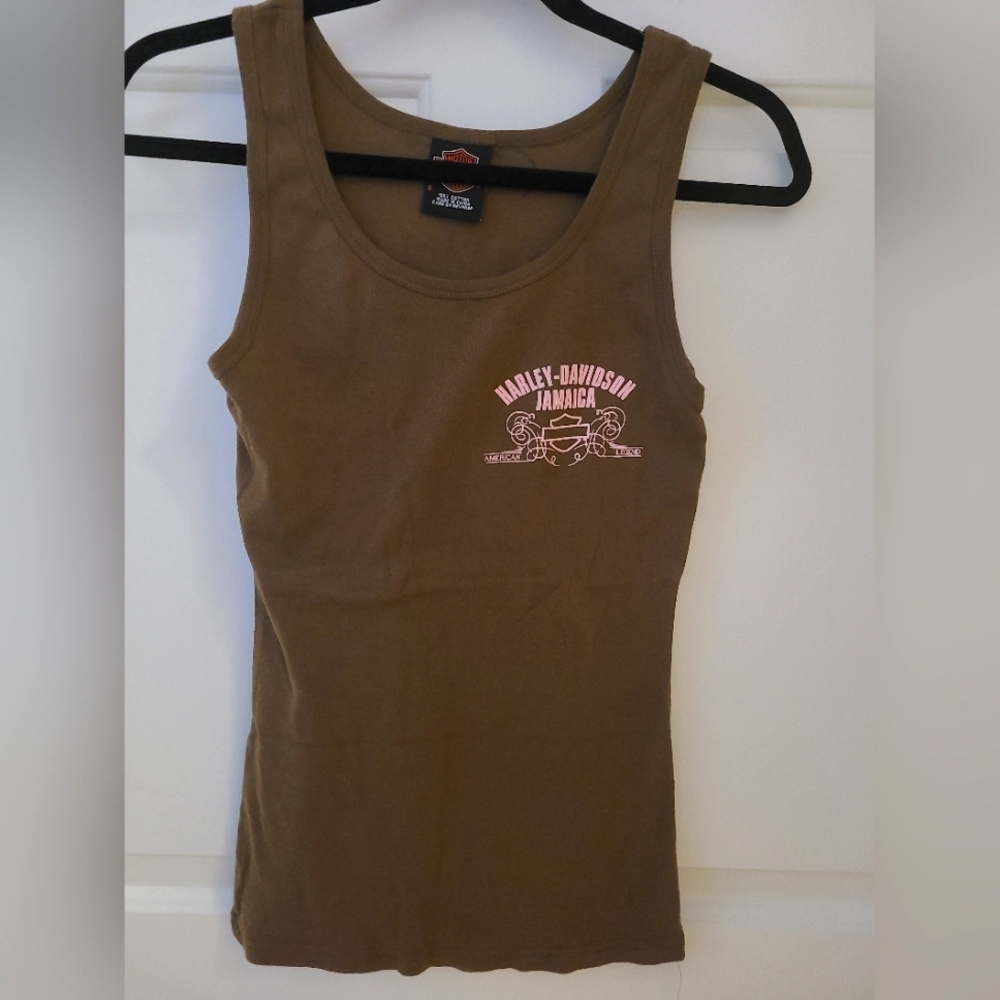 SZ S brown Harley Davidson tank